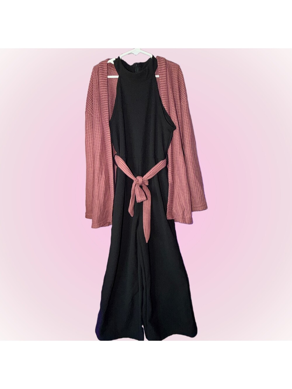Girls 8 Years SHEIN 3 Piece Outfit with Belt & Cardigan| Brand New Without Tags